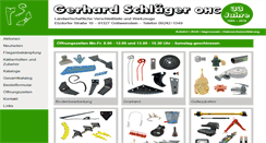 Desktop Screenshot of gerhardschlaeger.de